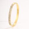 Titanium Steel Non-fading  Women's Light Luxury Personalized Design Gold  Fashion Trend Jingle 