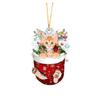 Whimsical Cat Christmas Socks Tree Hangings Brighten Up Your Decor Holiday