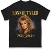 Bonnie Tyler 1951 2026 svart T-skjorte MEMORY alle størrelser H935