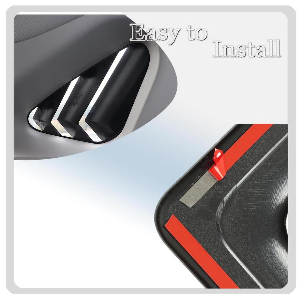 20-23 Tenth-Gen Sonata Rear Triangle Window Trim Louver Sticker