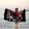 1pc Spider Man2 Beach Towel with Custom Name, Beach/Swimming/Bath/Picnic/Camping Towel, Suitable for Seaside Beaches