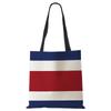 World Cup Flag Women Handbag Linen Totes Casual Traveling Beach Gift Bags CLE