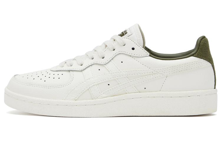 Кроссовки Onitsuka Tiger Gsm  Белый Оливково-Зеленый  1183B701-104 36