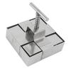 Stainless Steel Clay Cutter Spring Loaded Plunger   Cutting Handcraft   Cake Cutter Mold for Salads Desserts