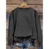 Womens Long Sleeve Crewneck Sweatshirt Graphic Print Casual Streetwear Top