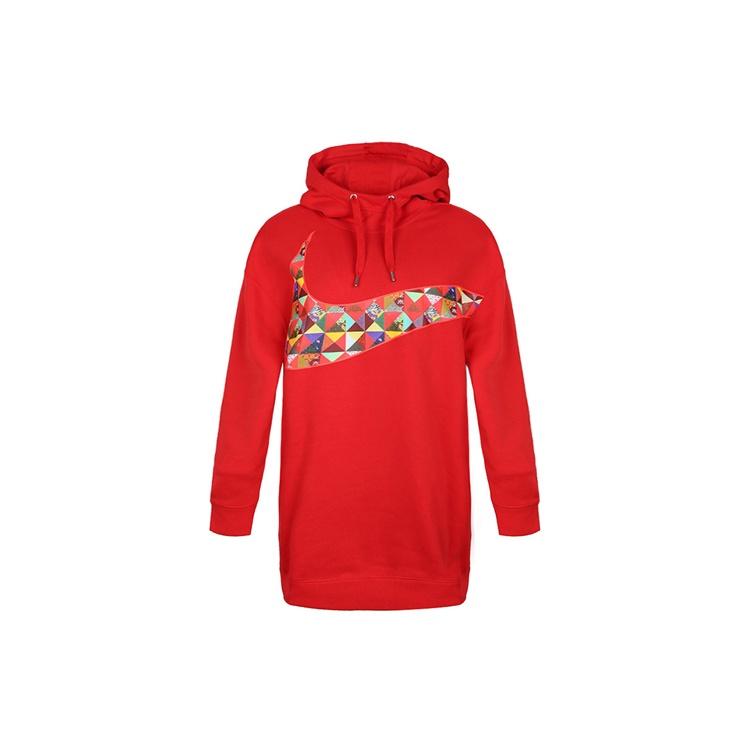 (WMNS) Nike Sportswear CNY Logo Hoodie  Red  Women s BV5984-600 M