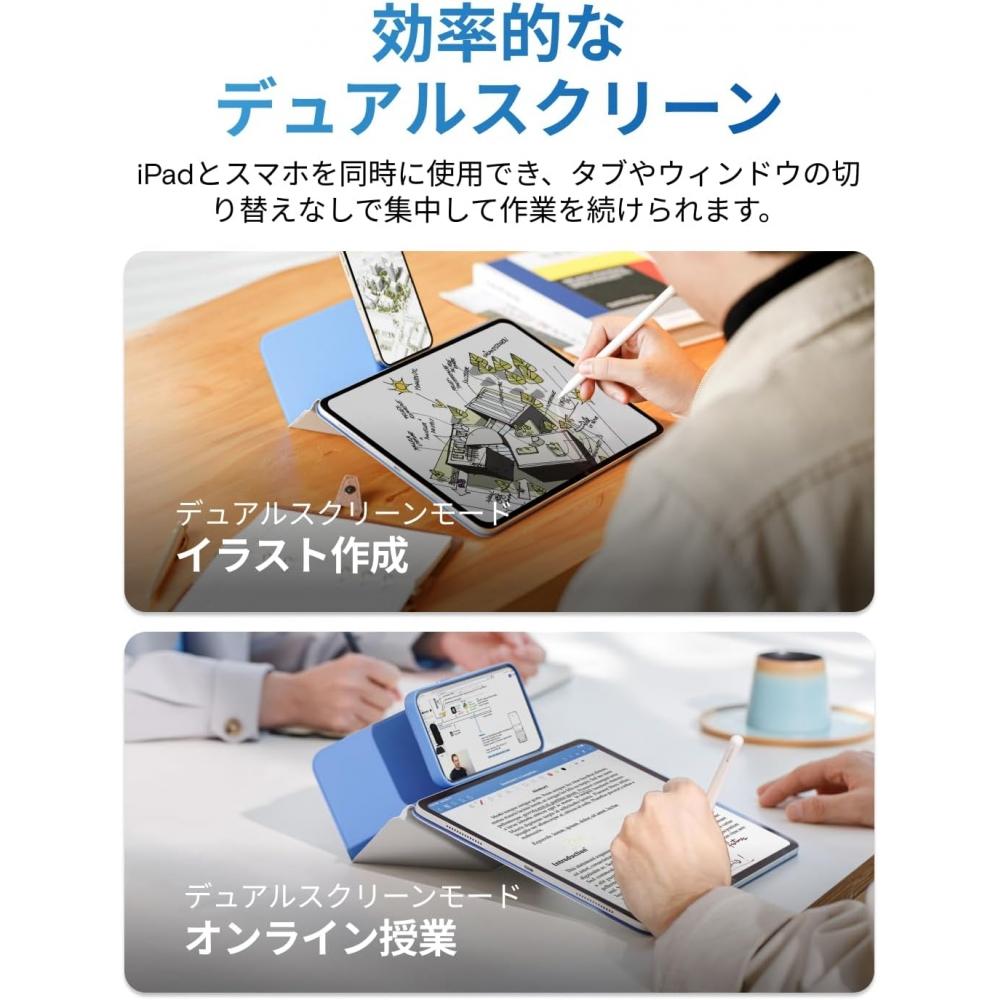 Moft Dynamic Folio Case For Ipad 11th Gen A16 2025 Ipad 10th Gen 2022 10.