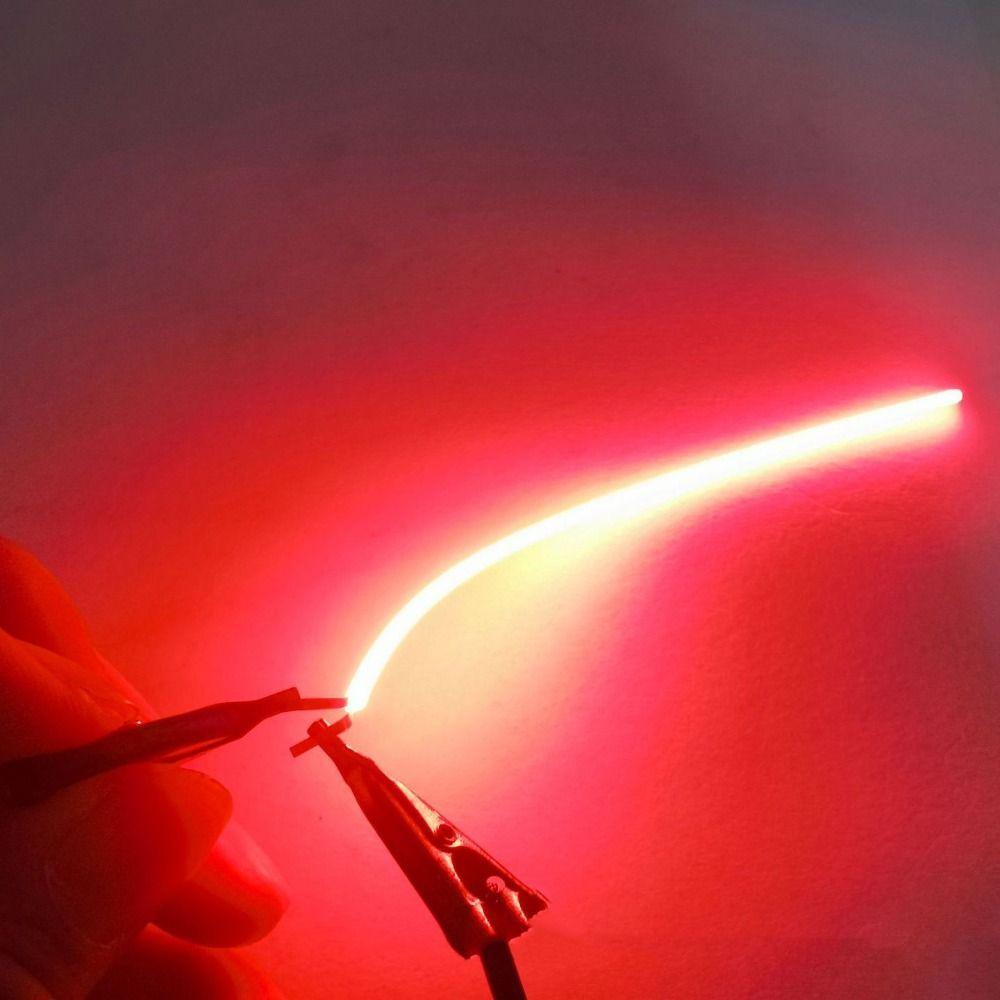 

25mm 80mm 110mm 128mm 190mm 300mm 352mm Led Flexible Filament Light Bulb 80mm червоний