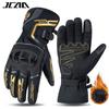 Winter Motorcycle Gloves Men Women Waterproof Windproof Thermal Lined Riding Long Style