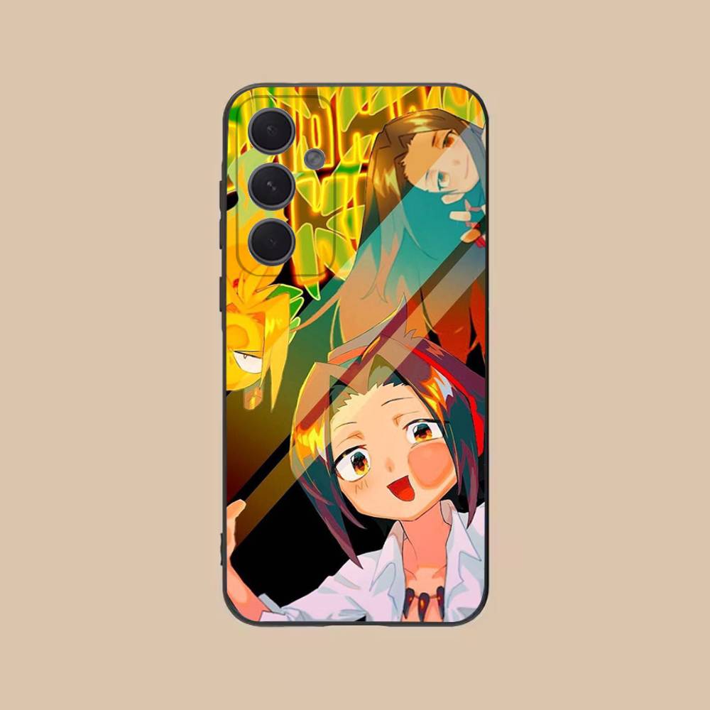 

K-King HaoS sakura S-Shaman Phone Case For Samsung S25,24,21,22,23,20,S30,Ultra,Plus,Fe,Lite,Note,5G Black Soft SamsungS20Plus