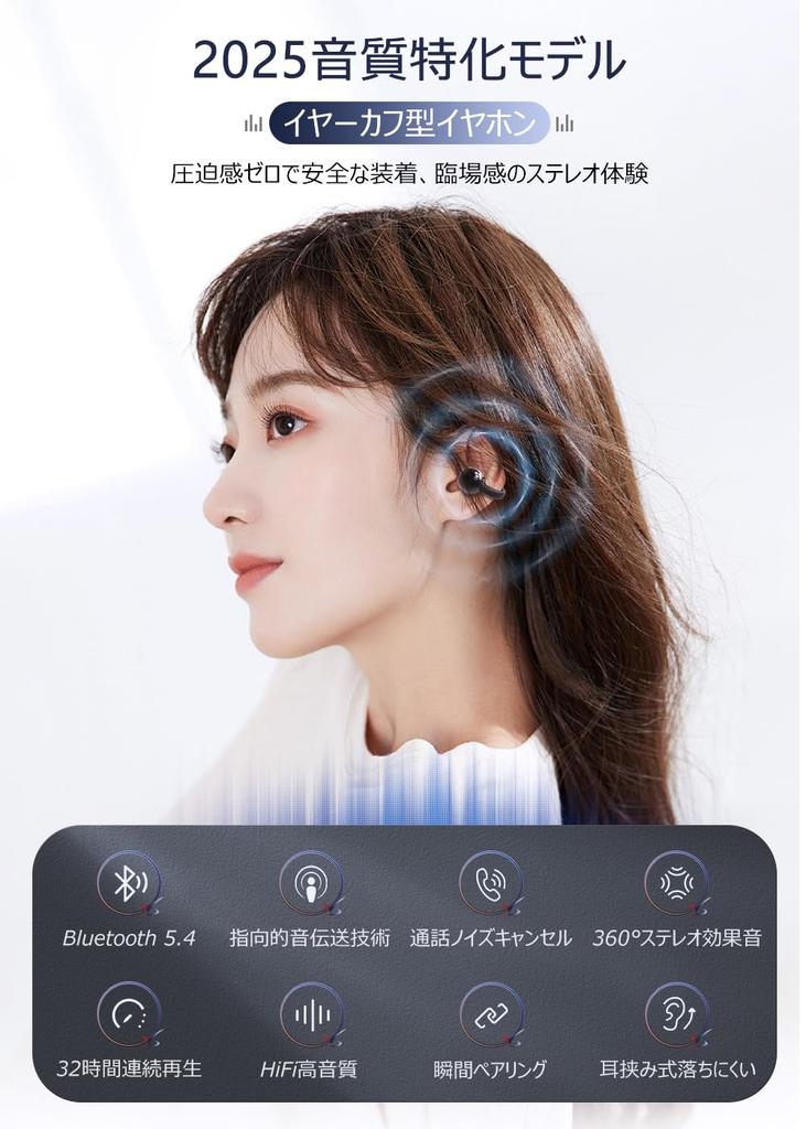 Bluetooth Earphones Sound Quality Ear Bluetooth Wireless Ear Sound Comfortable Zero Battery Level ENC Call Noise Directional Sound Transmission Sound