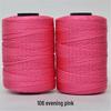 Filo per uncinetto e maglia in nylon a tre capi per borse, cappelli, scarpe, cuscini per seduta, seta ghiacciata e filato di lana.