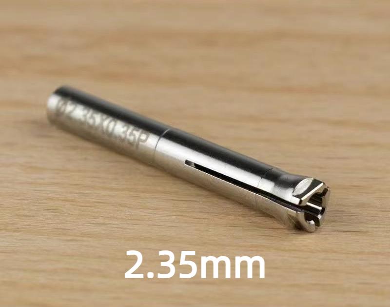10Pcs Dental 2.35mm 3.0mm 3.175mm Clamp Adapter, Suitable for Sturdy 210 102L 105L Marathon Micro Motor Handle Oral Accessories