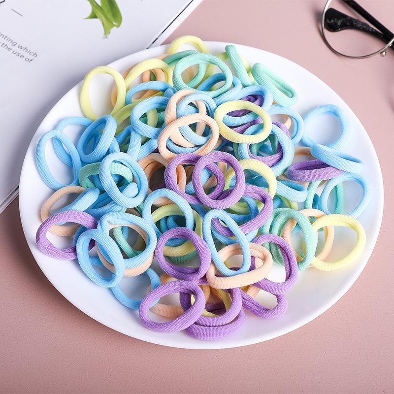 Korean Cute Princess Hair Ties & Headbands for Girls - Colorful & Seamless Hair Bands