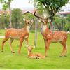 Large Sika Deer Outdoor Garden Statue