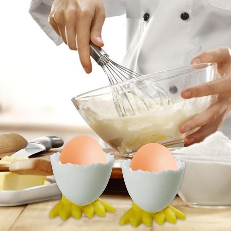 Egg Cup Stand Decorative Egg Holder Stand Chicken Feet Egg Tray Egg Stand Tool Creative Fun Cutlery for Kitchen Bakery Home