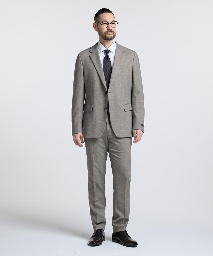 Stco Diems Soft Touch Melange Twill Setup Set_Beige (Classic Fit)