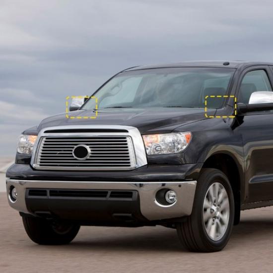 2X Windshield Wiper Cowl Cover Plate Panel for Trim 2007-2013 Toyota Tundra