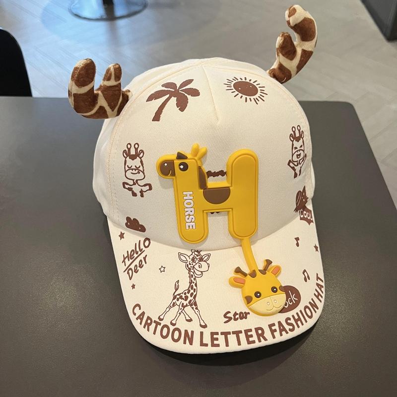 Summer Baby Hat Cartoon Windmill Baby Girls and Boys Cap Sunshade Outdoor Children Baseball Cap Toddler Sun Hats for Kids