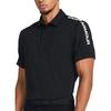 Under Armour Playoff 3.0 Letter Print Golf Short Sleeve Polo Shirt Men Polo Shirts Black 1383153-001