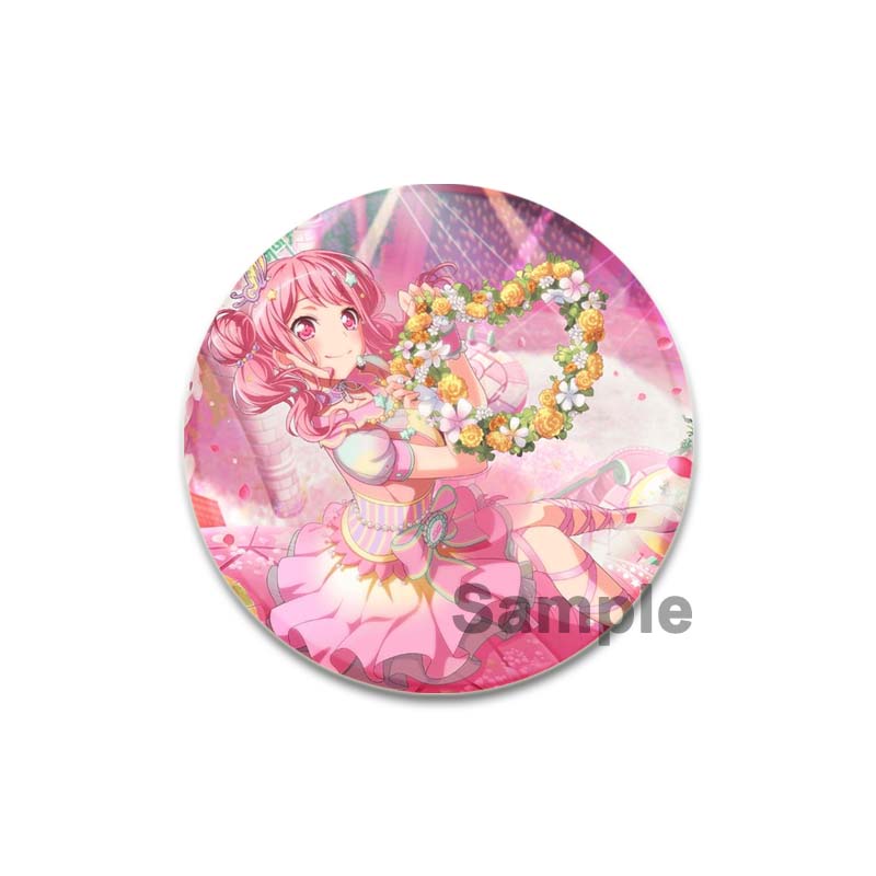 32/44/58mm BanG Dream Aya Maruyama Pin Handmade Brooch for Clothes Cartoon Cosplay Badge Backpack Decoration Jewelry Gift