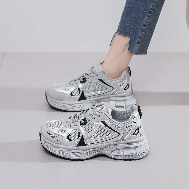 Fashion All Terrain Non Slip Beige High Boots Women's Shoes Size 44 Sneakers Woman Sports Boots Exercise Foot-wear Excercise Cute