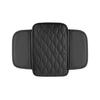 Car Armrest Cushion Center Console Protector Pad with Storage Pocket Faux Leather Heightening Armrest Pillow for Most Cars