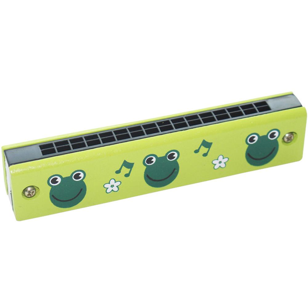 16 Holes Wooden Harmonica Mouth Organ Kids Music Instrument Educational Toy Gift Musical Instruments