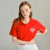 GOXO Round ShorT Sleeve T shirT Red Slice Hook