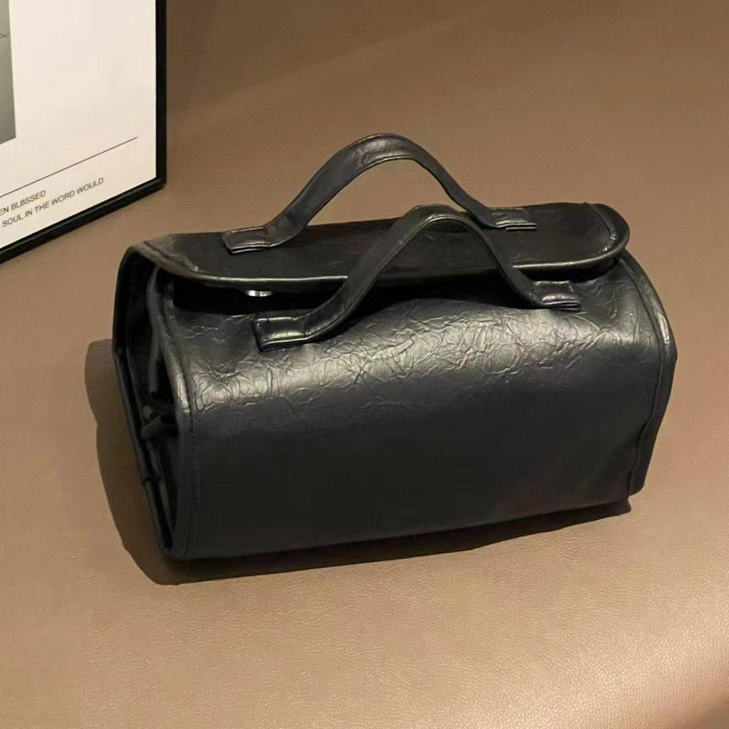 Removable Foldable Waterproof Makeup & Toiletry Bag with Wet/Dry Separation and Four Compartments