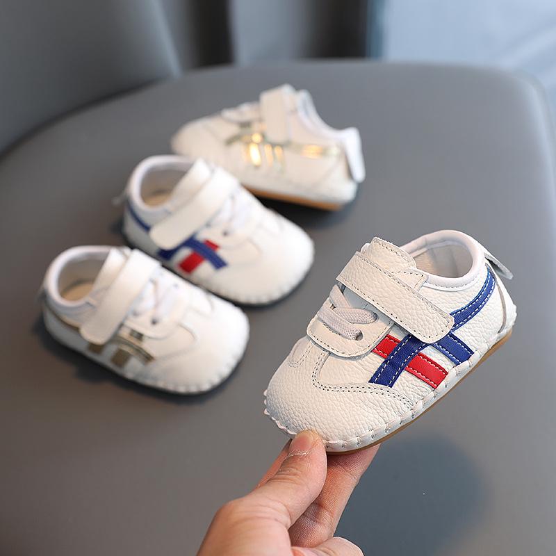 Non-Slip Baby Shoes for Boys and Girls, Soft Sole, Breathable, 0-1 Year, First Walker