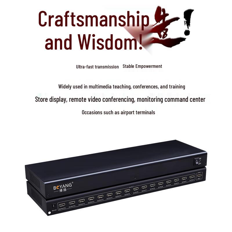 BOYANG 4K HDMI 1x16 Splitter