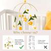 Rotating Crib Mobile: Newborn Baby Sleep Aid & Educational Rattle Toy