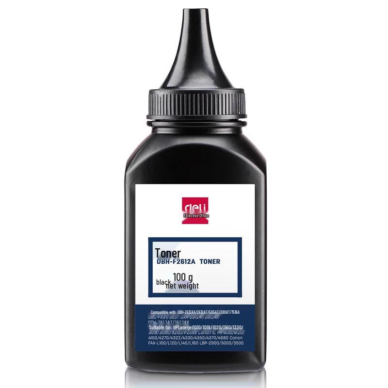 Deli Compatible Black Toner Powder for HP 12A/Q2612A