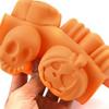 Silicon Crayon Happy Halloween Home Decoration Silicon Pumpkin Cake Mold Kitchen Baking Tools Mold Cake Silicon Mold