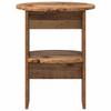 Seitenschrank Holzoptik recycelt Ø40 x 50 cm Holzwerkstoff