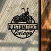 Retro Vintage Metal Sign Garage Workshop Wall Art Personalized Father's Day Gift