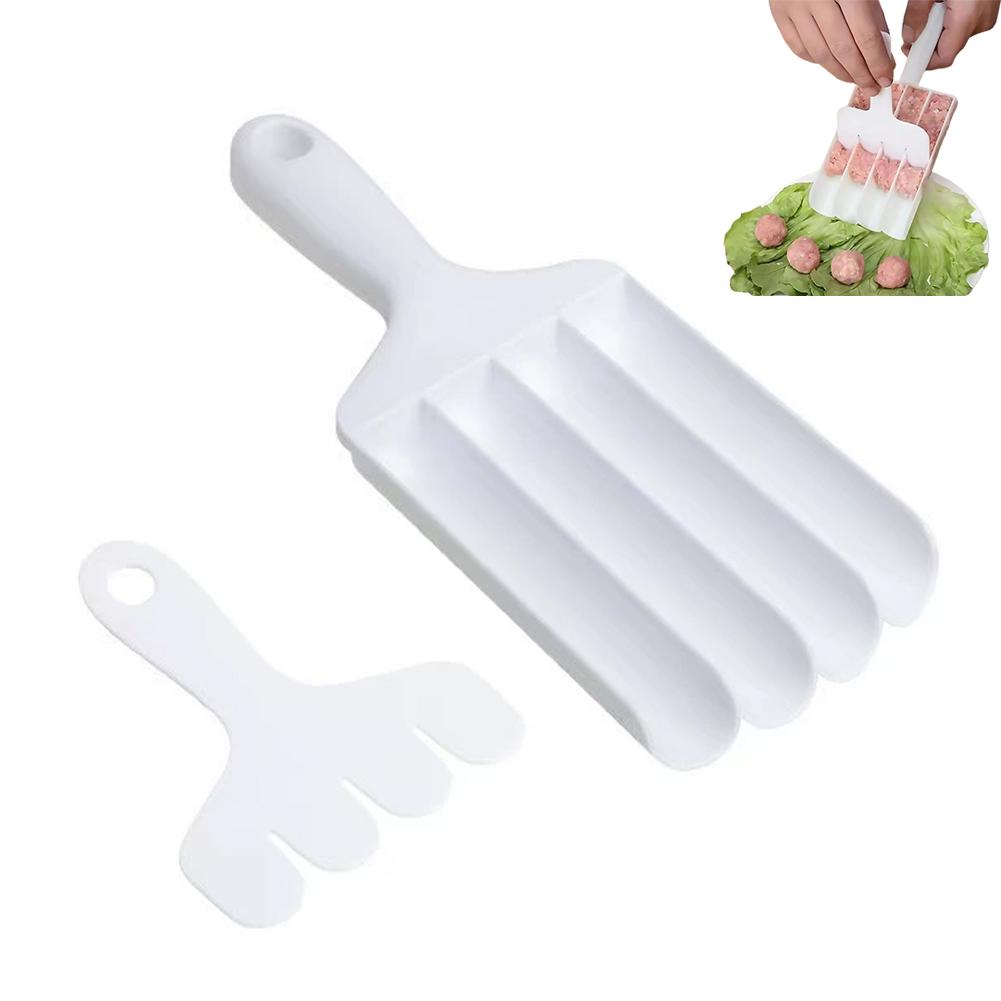 Meatball Maker Cooking Homemade Tool Mold Round Fish Ball Gadgets Pot Curd Barbecue Rice Making Bean Device Kitchen Hot Bea G1T5