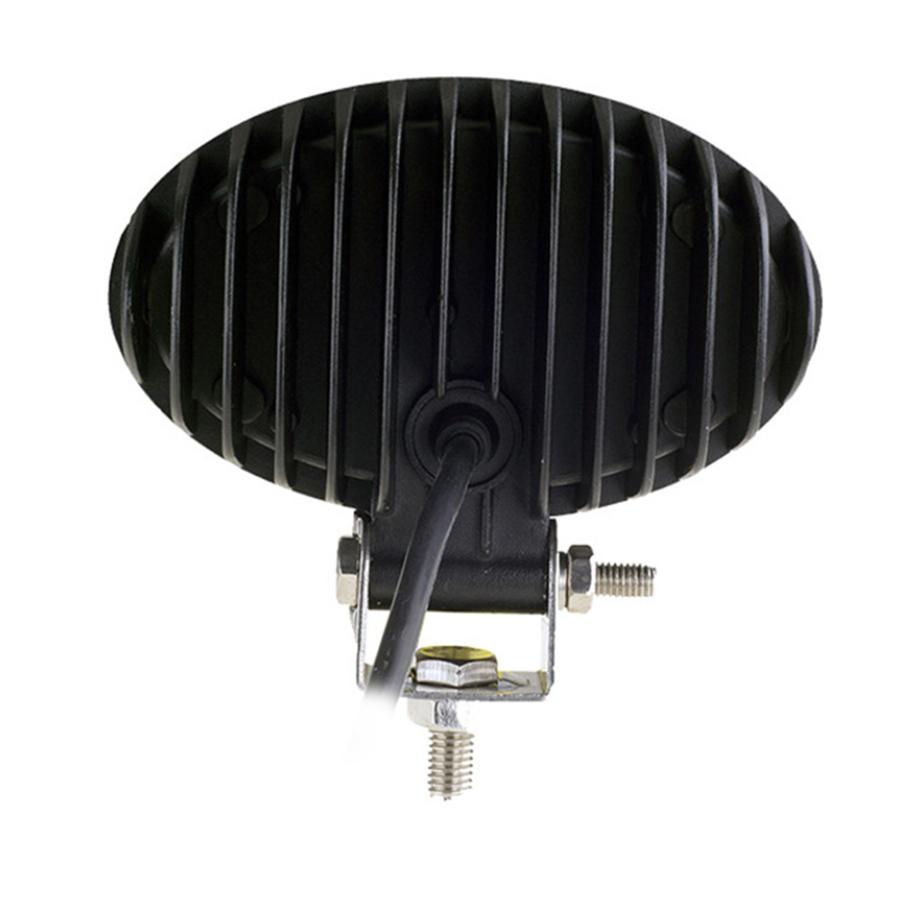 

Car SUV Truck 6000K 10-60V LED Oval Driving Light 24W Off-road Flood Work Light