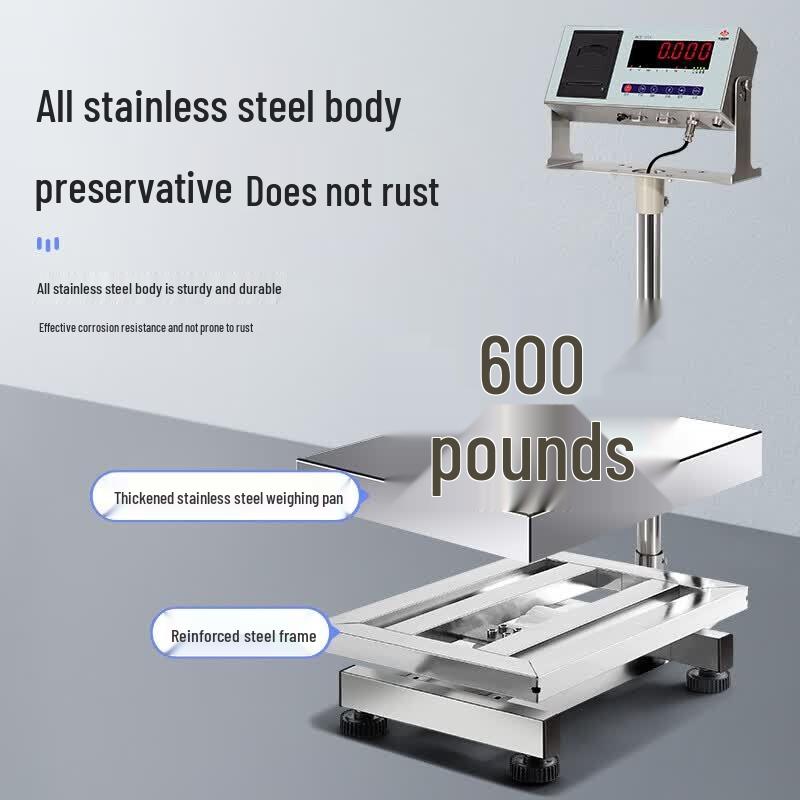 Hochoice Commercial 300KG Bluetooth Label Printing Platform Scale (CN version)