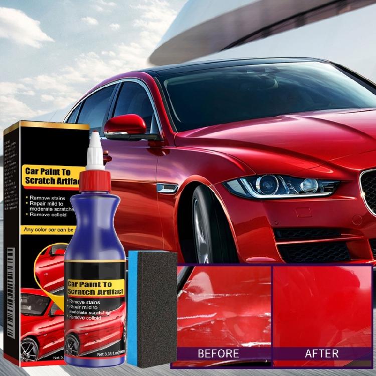 Car Scratch Remover Paint Care Tool Auto Swirl Remover Scratches Repair Polishing Agent with Wipe Sponge