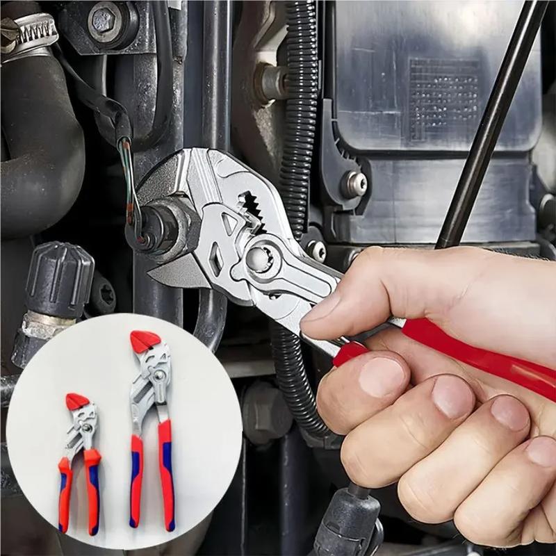 Universal Heavy-Duty Pliers, Large-Opening Water Pump Pliers, Auto Repair Tools German-Style Quick Adjustable Water Pump Pliers