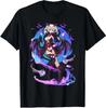 Camiseta Demon Girl Anime Estética Japonesa Waifu Kawaii Arte Otaku