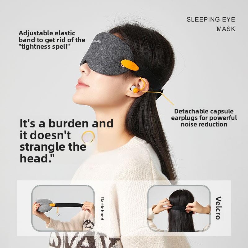 3D Sleeping Mask Block Out Light Soft Padded Sleep Mask For Eyes Slaap Masker Eye Shade Blindfold Sleeping Aid Face Mask Eyepatc