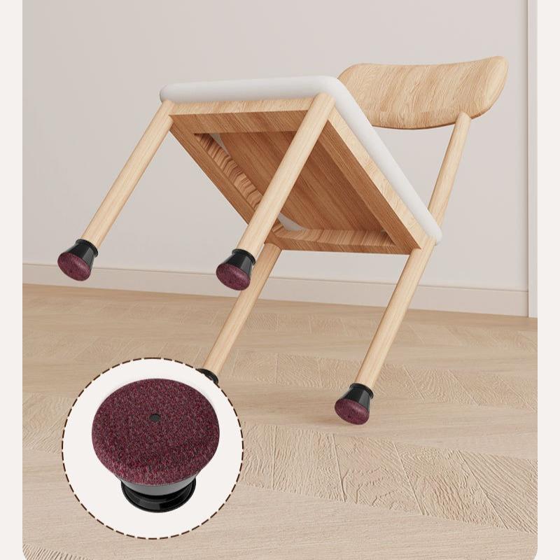 8/24 Pcs Chair Leg Floor Protectors for Hardwood Floors, Silicone Chair Caps Covers Furniture Pads Sliders Wrapped Felt Bottom