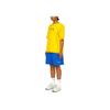Nike X Stussy Co-Branded Logo Print Elastischer Bund Mittelhoch Geschnittene Lässige Shorts Unisex Unterteile Blau FZ5761-405