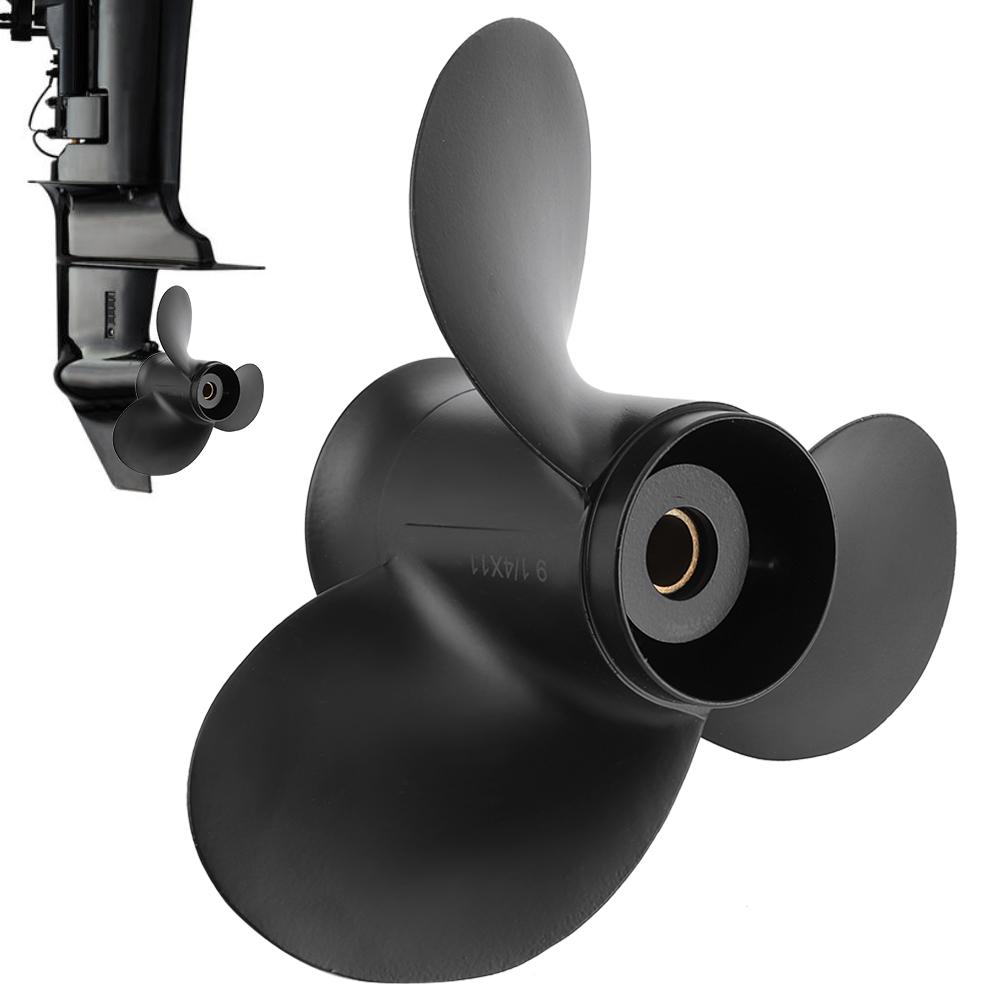 Outboard Propeller 10 Spline Tooth 3 Blades 58100 93743 019 9 1 4 x 11 Fit for Suzuki 9.9 15HP