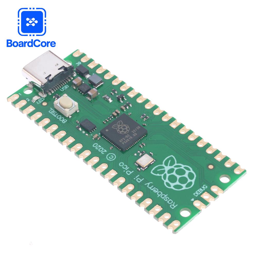Raspberry Pi Pico Entwicklungsplatine RP2040 Dual-Core 264KB ARM Niedrigstrom-Mikrocontroller Hochleistungs-Cortex-M0-Prozessor