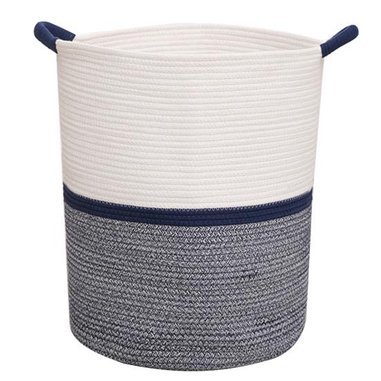 Storage Basket with Easy Carry Large Laundry Capacity Big Opening Handles Backet Home Clothes