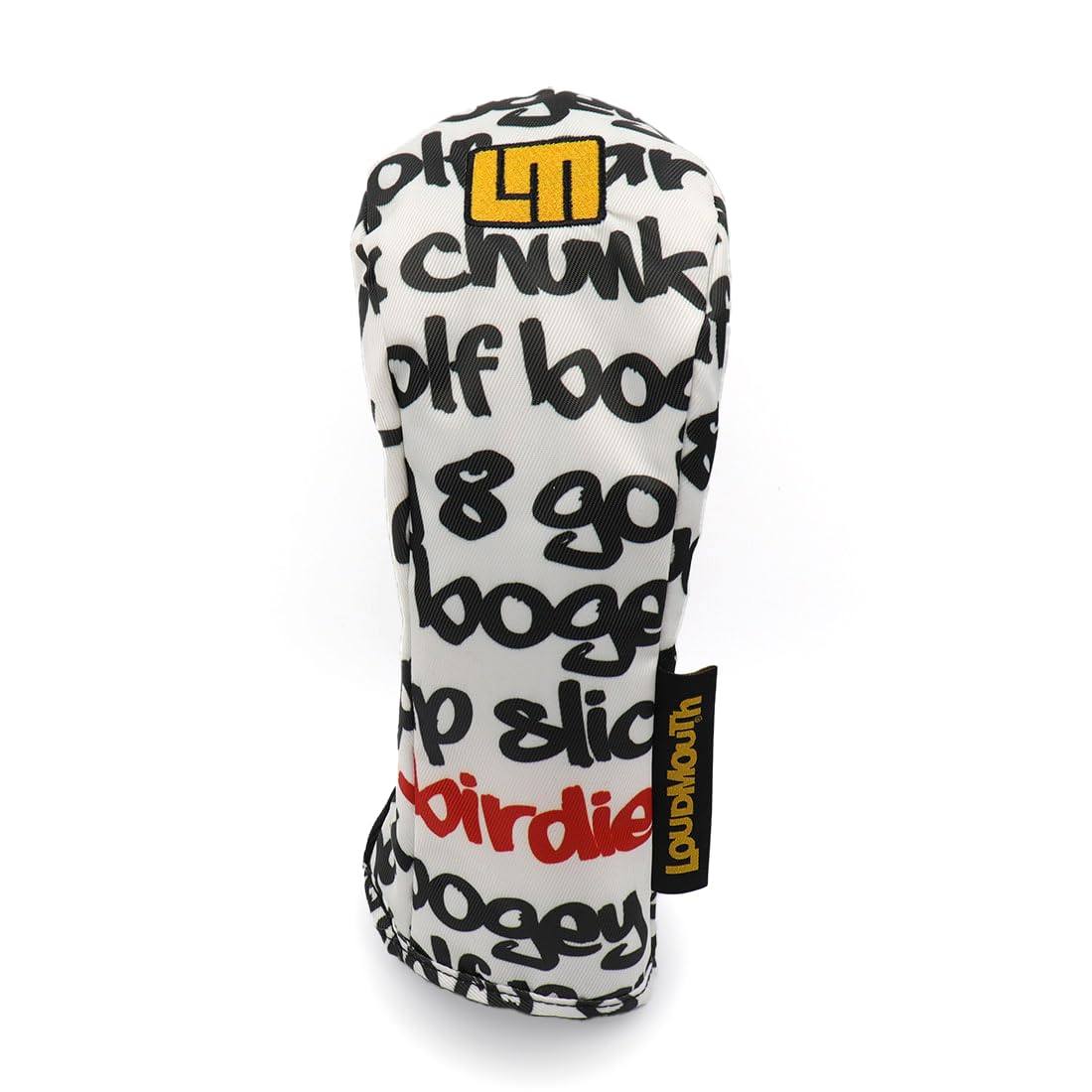 

Loudmouth Fairway Wood Headcover Big Words LM-HC0020/FW (409 White)